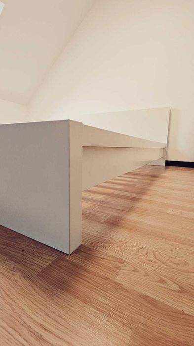 Łóżko IKEA 160x200 + stelaż premium wzmacniany + 2 szafki nocne GRATIS