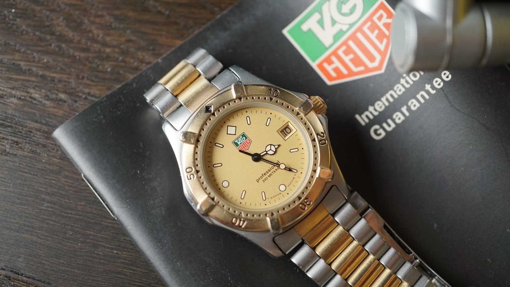 tag heuer professiona 200 m dual tone