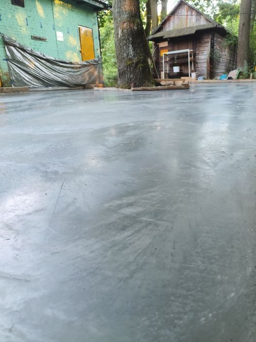 Posadzki przemysłowe betonowe garaże podjazdy chodniki tarasy