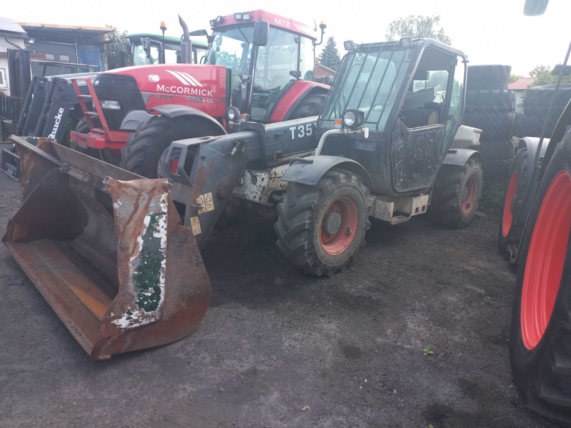 Ładowarka teleskopowa bobcat 3571, r 04 do poprawek zamiana