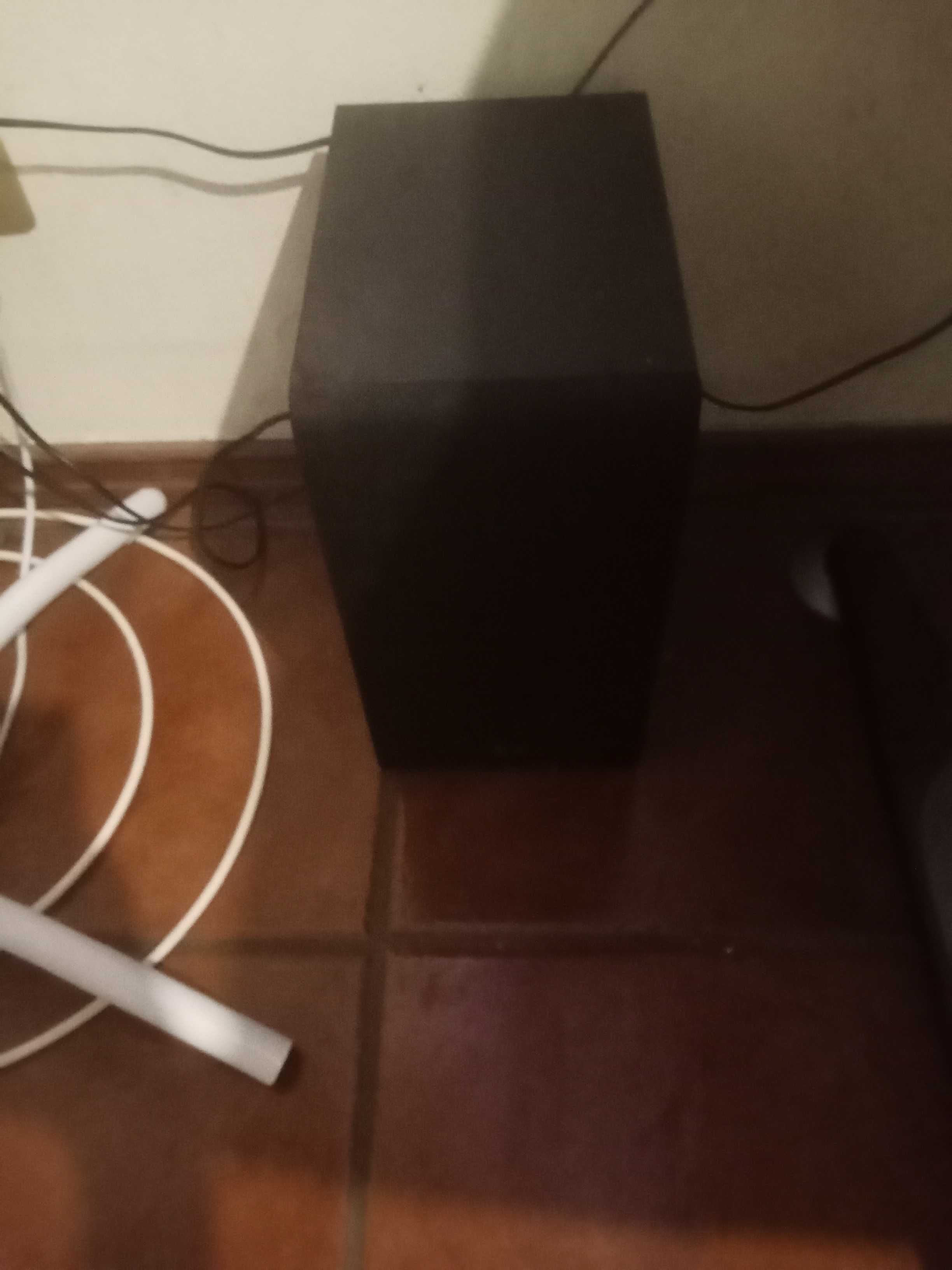 Televisão + Colunas + Subwoofer - Preço leva já - só até 27 . 08. 2025