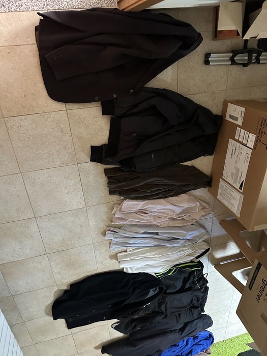 Casacos, camisas L e Xl