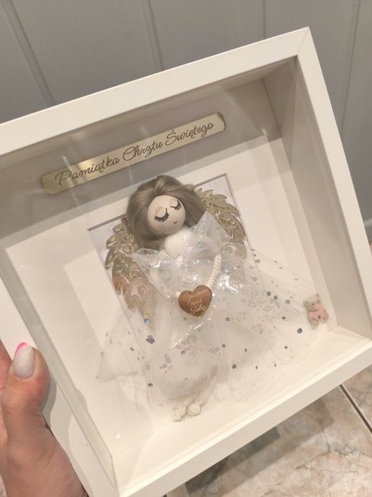 Pamiątka chrztu Świętego ramka