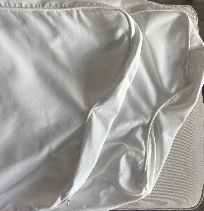 Poszewki poduszki oparcia sofy 2 osobowej Ektorp