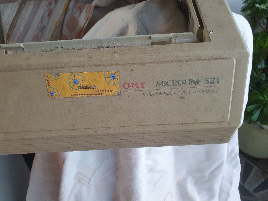 Impressora agulhas Oki microline 521 venda às peças
