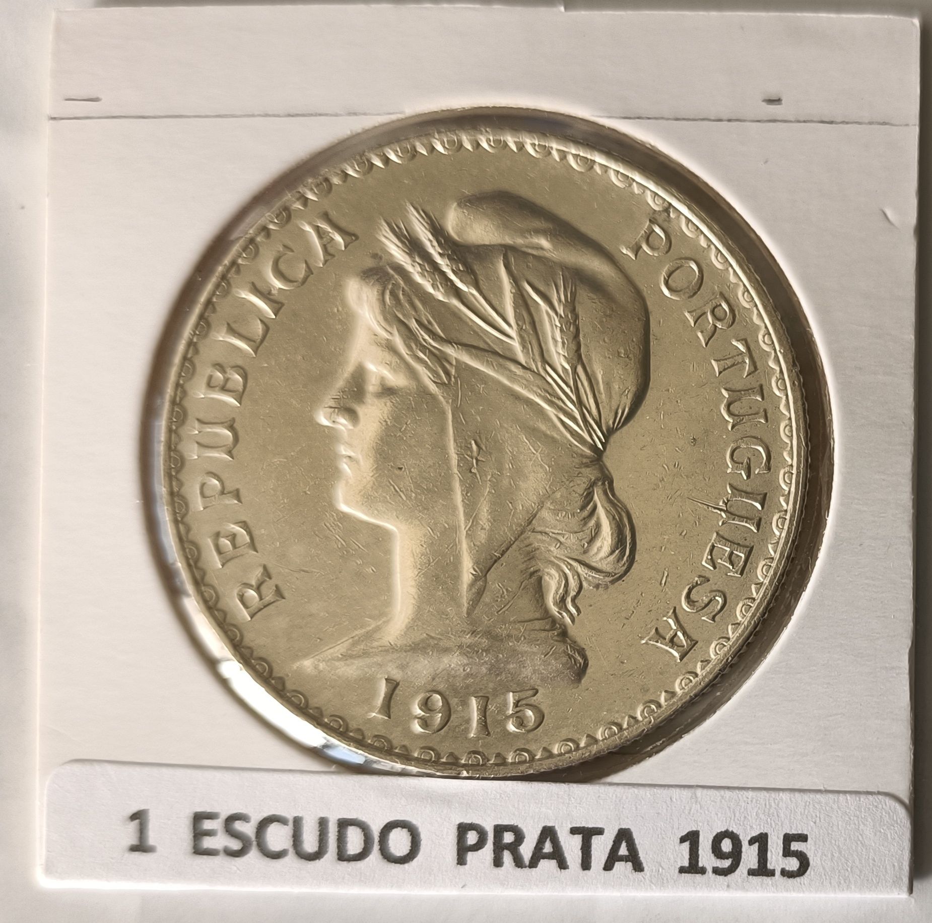 Moedas De 1 escudo em   Prata  da Primeira  República Portuguesa