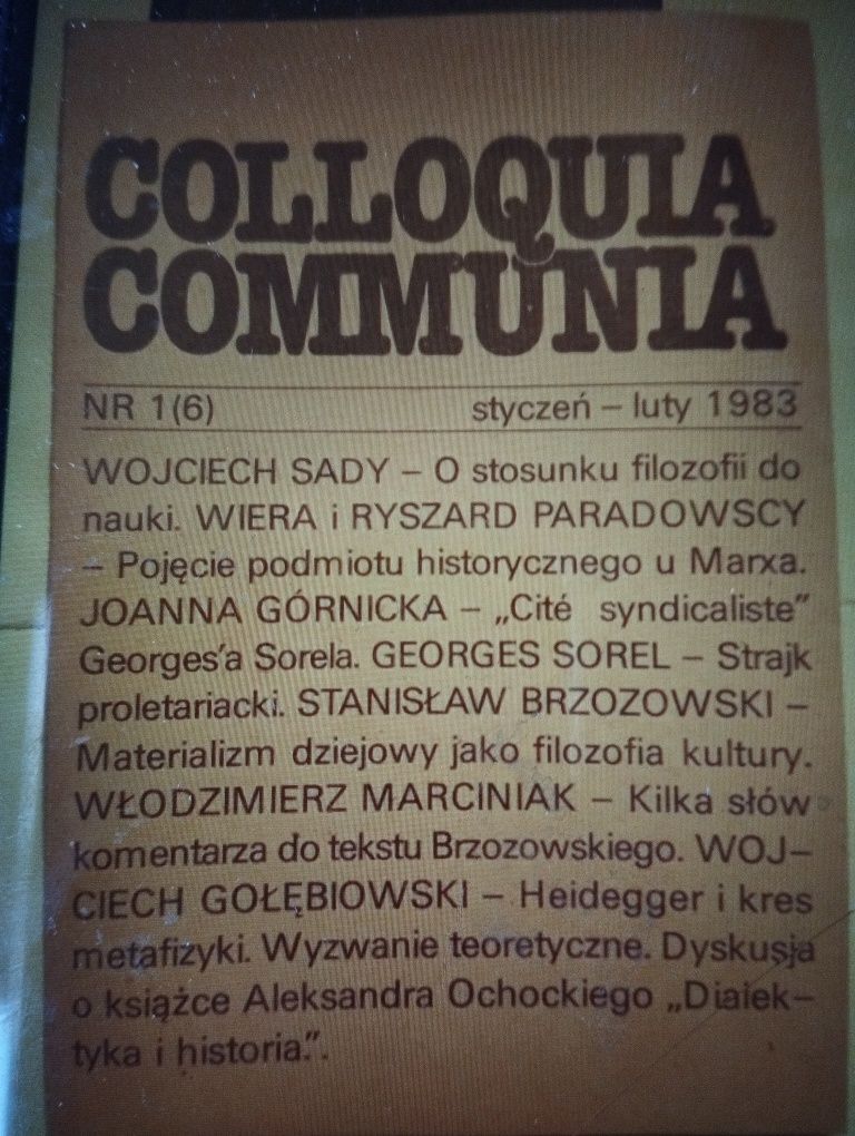 Colloquia communia, zestaw 6 sztuk
