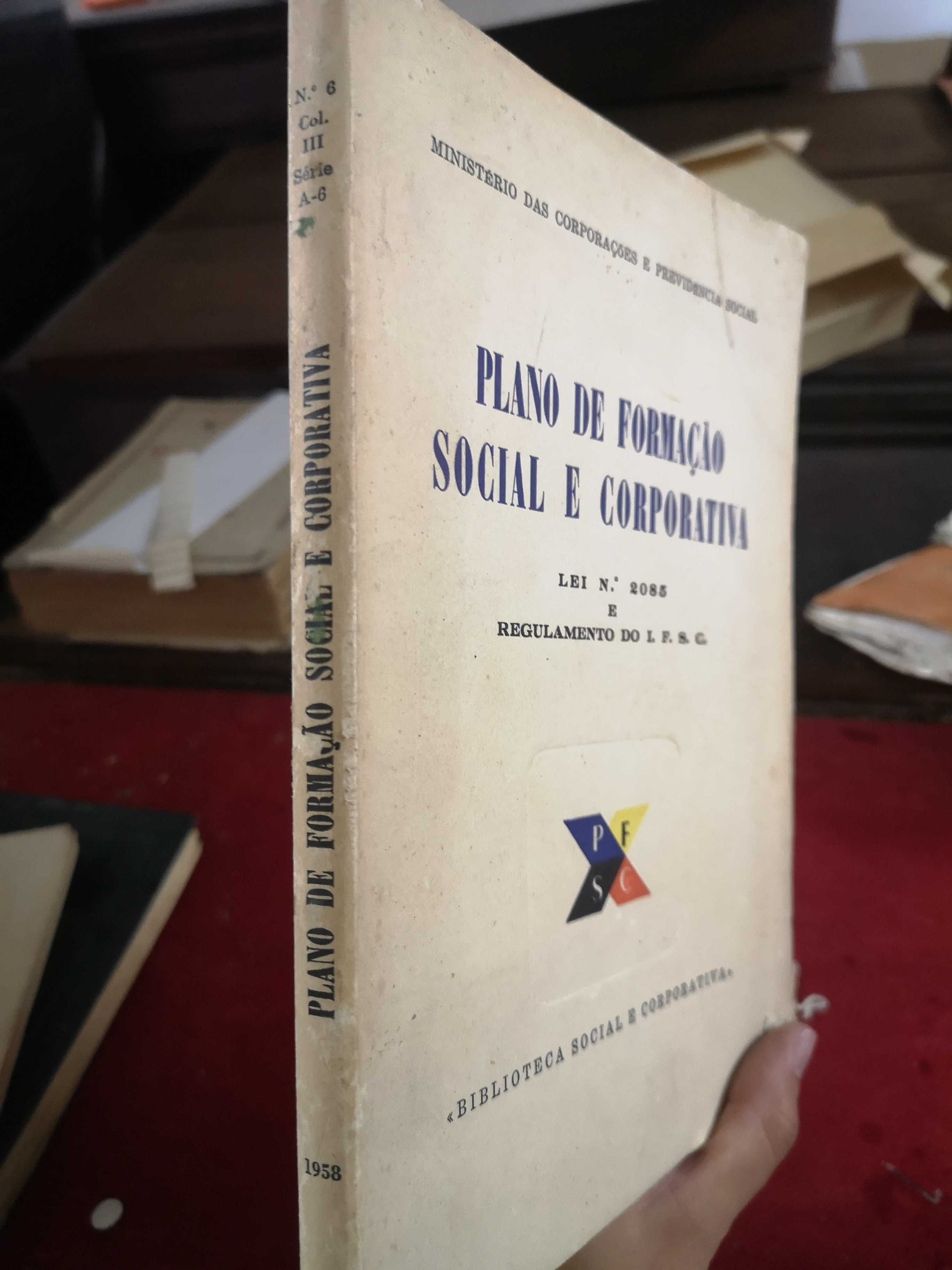 2 Vols Plano de Formaçao Social e Corporativa