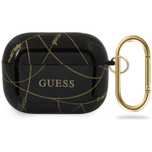Guess GUACAPTPUCHBK AirPods Pro cover czarny/black Gold Chain