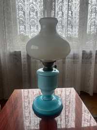 Porcelanowa duża lampa naftowa