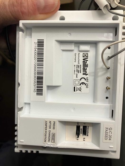 Termostato Vaillant VRT 250