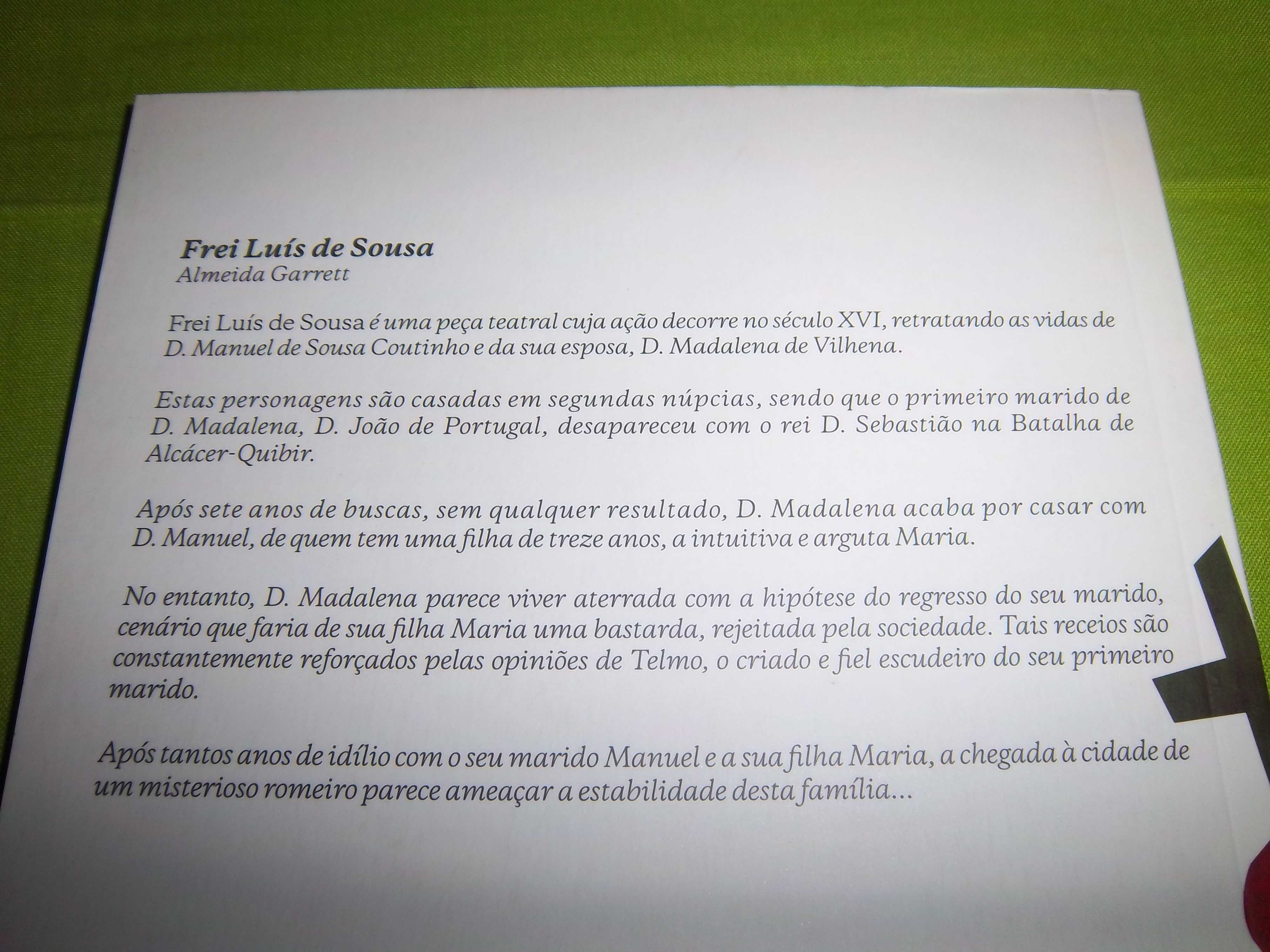 (Material Escolar) Livro Frei Luís de Sousa