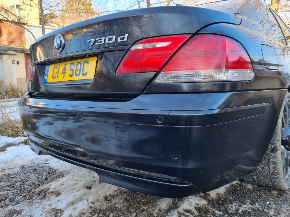 Бампер задний BMW E65 E66 в зборе БМВ Е65 Е66