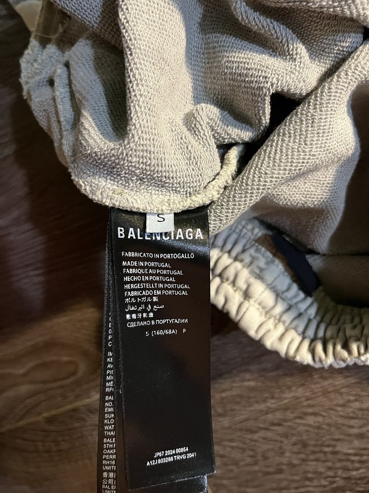 Штани balenciaga Natural Y2K Baggy Sweatpants баленсиага opium vamp