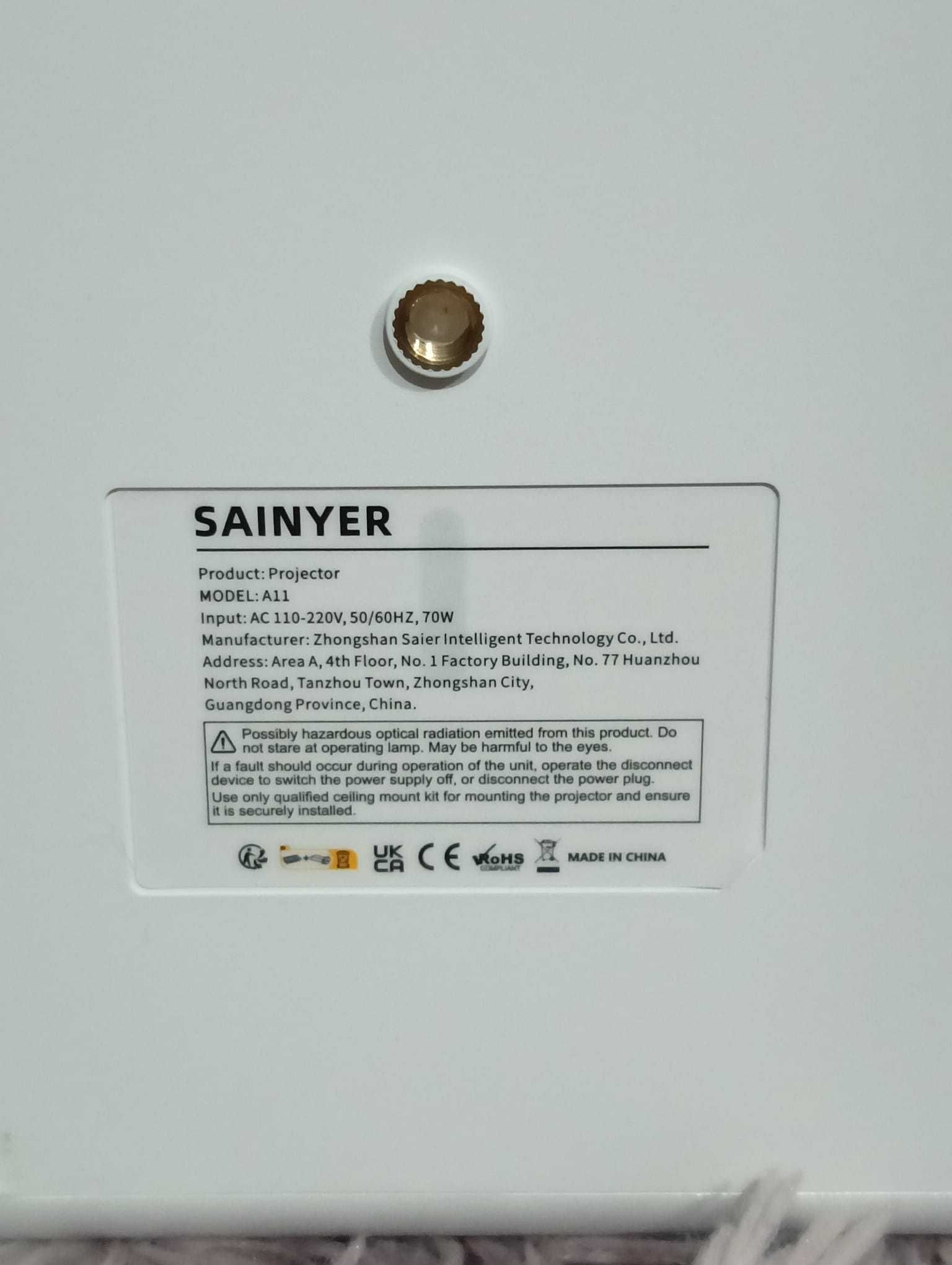 nowy #projektor #sainyer #a11  300cali #dc
