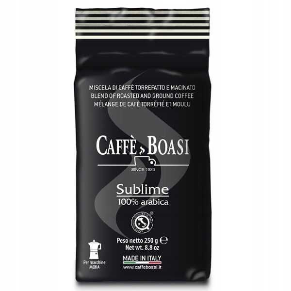 Kawa mielona CAFFE BOASI SUBLIME 100% Arabica 250g