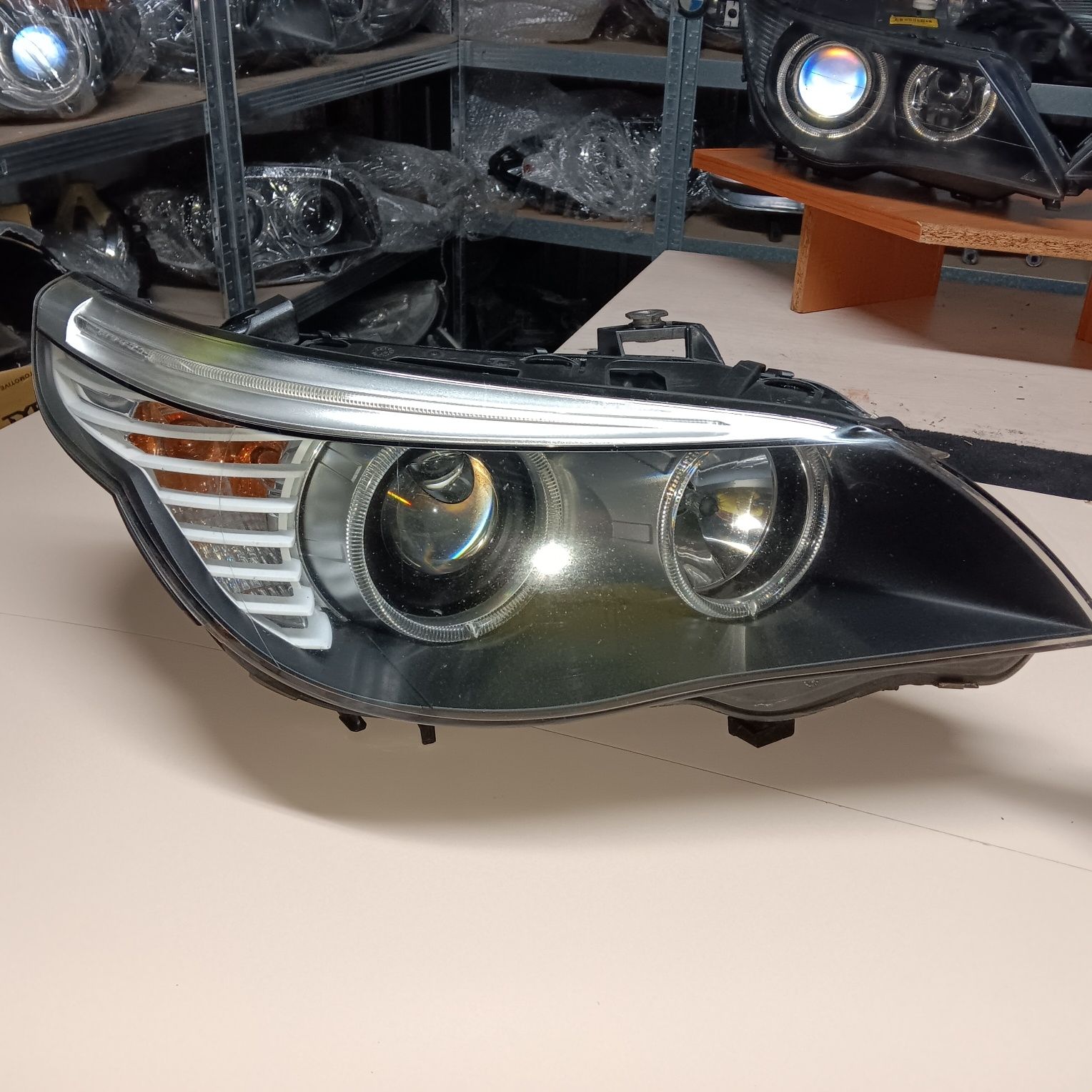 Komplet lamp BMW E60 lift biled Europa