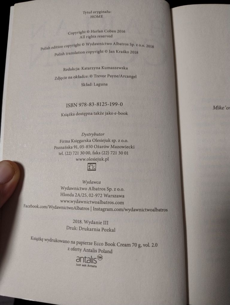 Książka W domu Harlan Coben