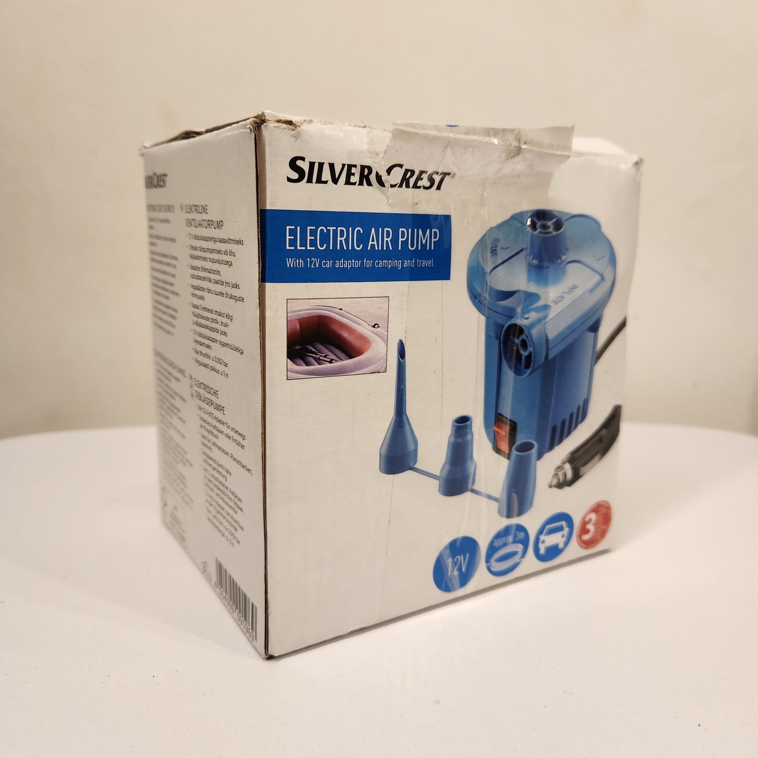 SILVERCREST® Pompka elektryczna 12 V / 230 V