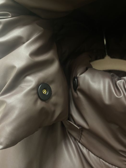 Курточка трендового шоколадного кольору