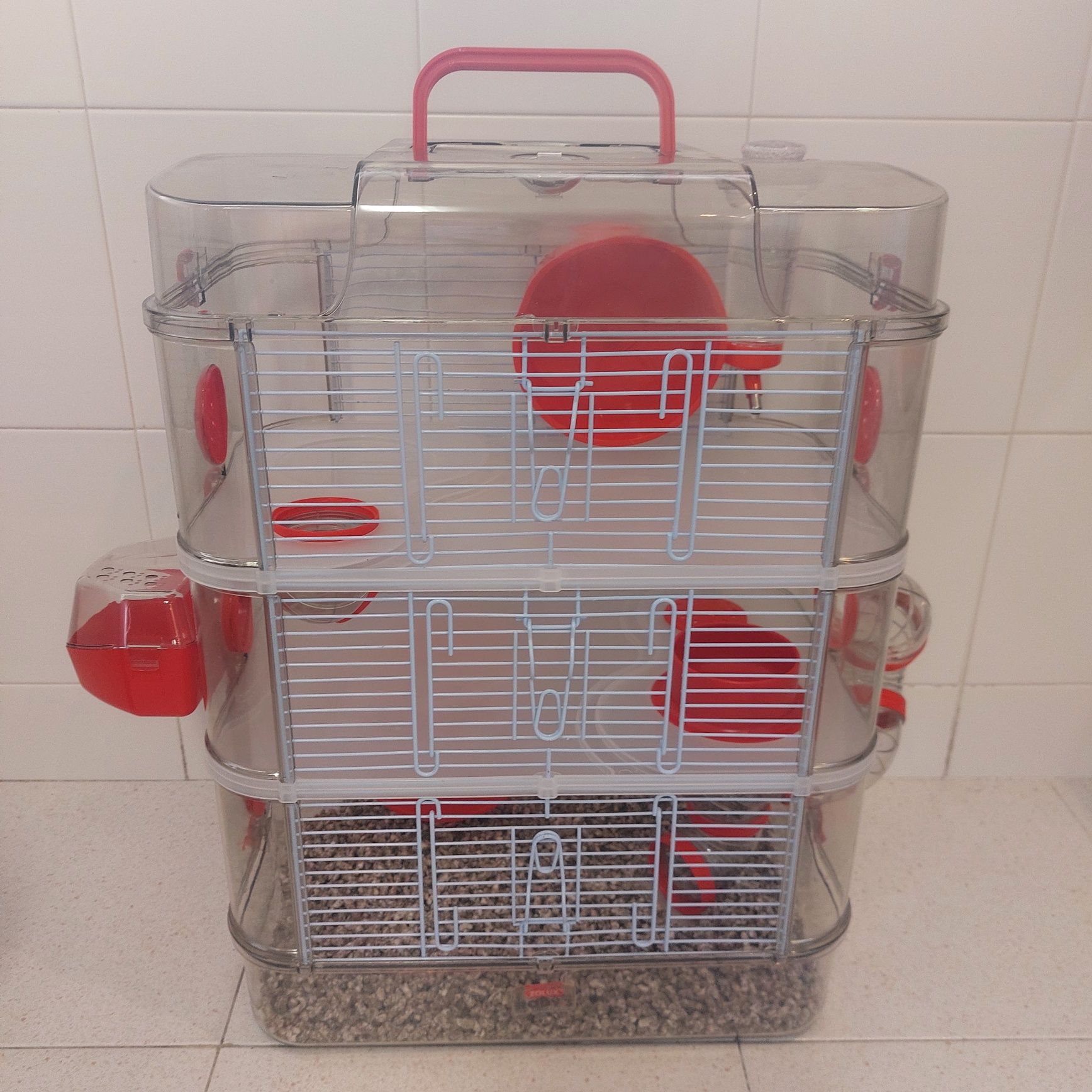 Gaiola Hamster 3 andares