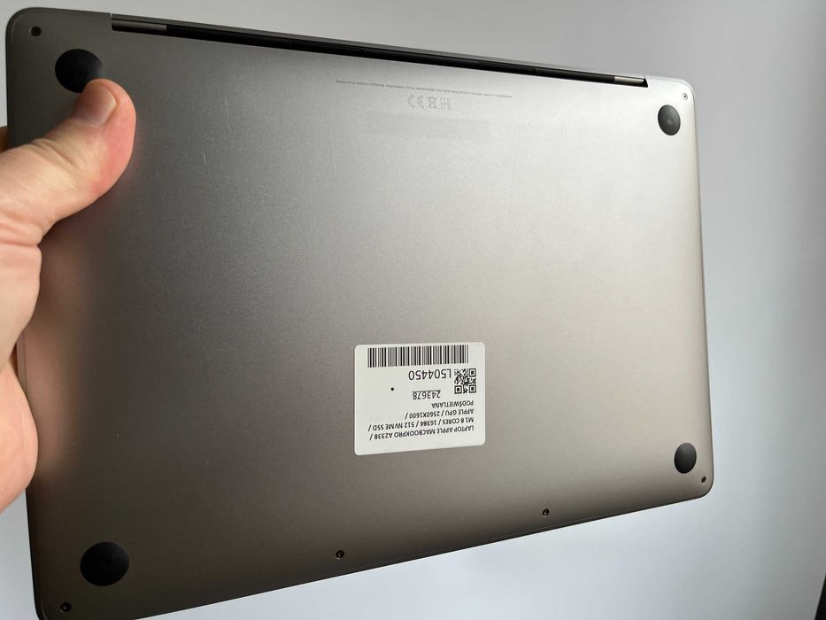 Laptop Apple Macbook PRO 13'' 2020 A2338 M1 8core 16/512GB FV23% szary
