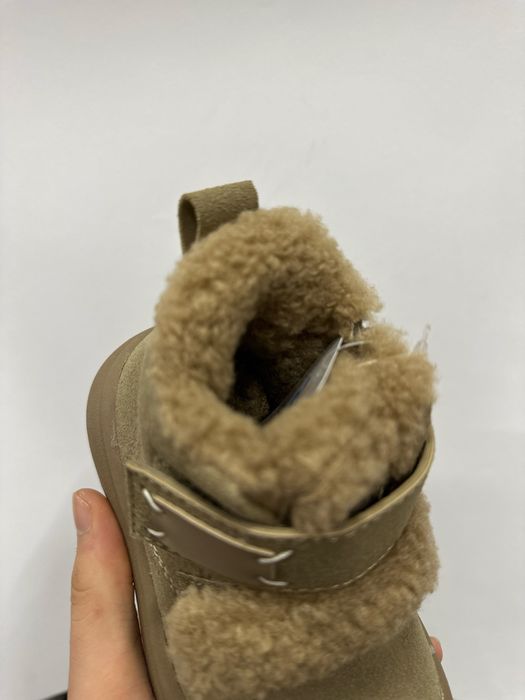 Черевички дитячі зимові 21-26, коричневі ботинки на зиму, стильні легк