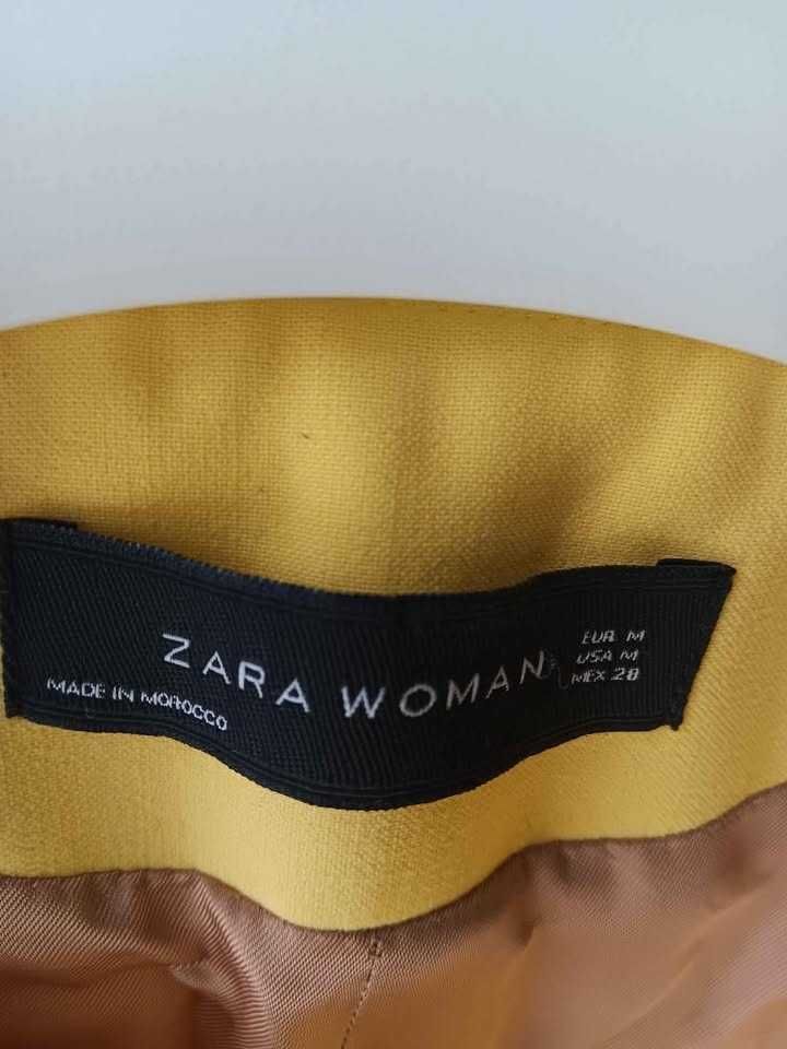 Blaser Zara amarelo M