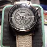 Relogio terner muito bom estado  bracelete terner  branca de pele