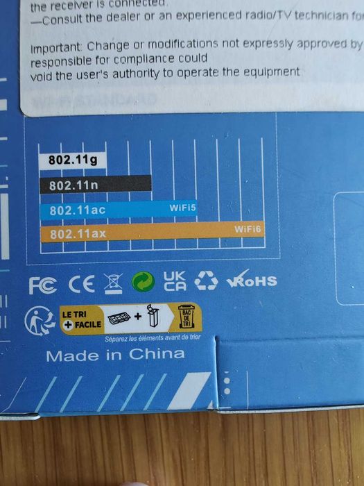 Adaptador USB WiFi 6 para PC - 1800Mbps