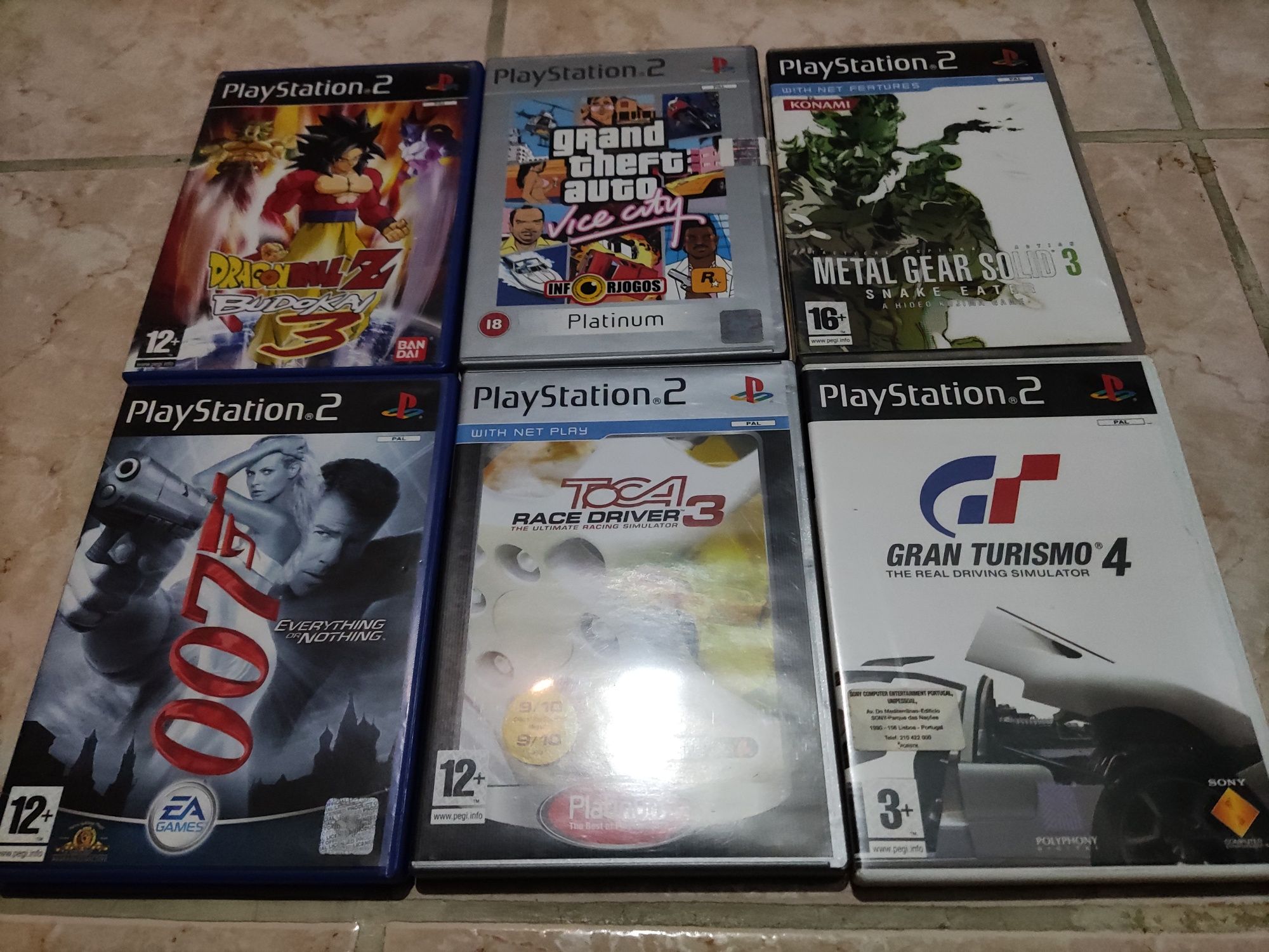 Jogos PlayStation 2 usados