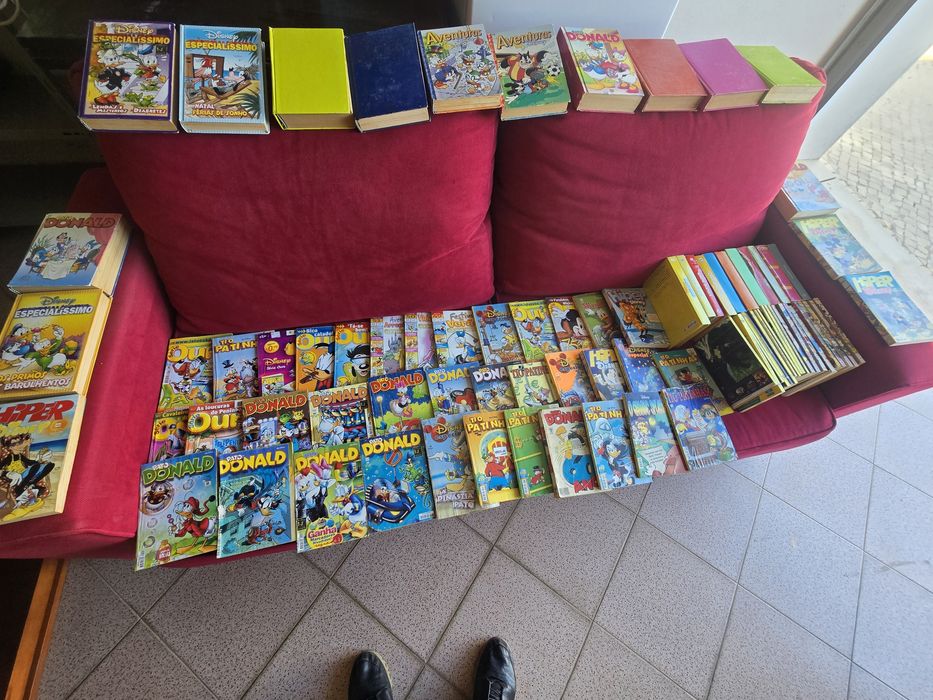 Livros banda desenhada Disney