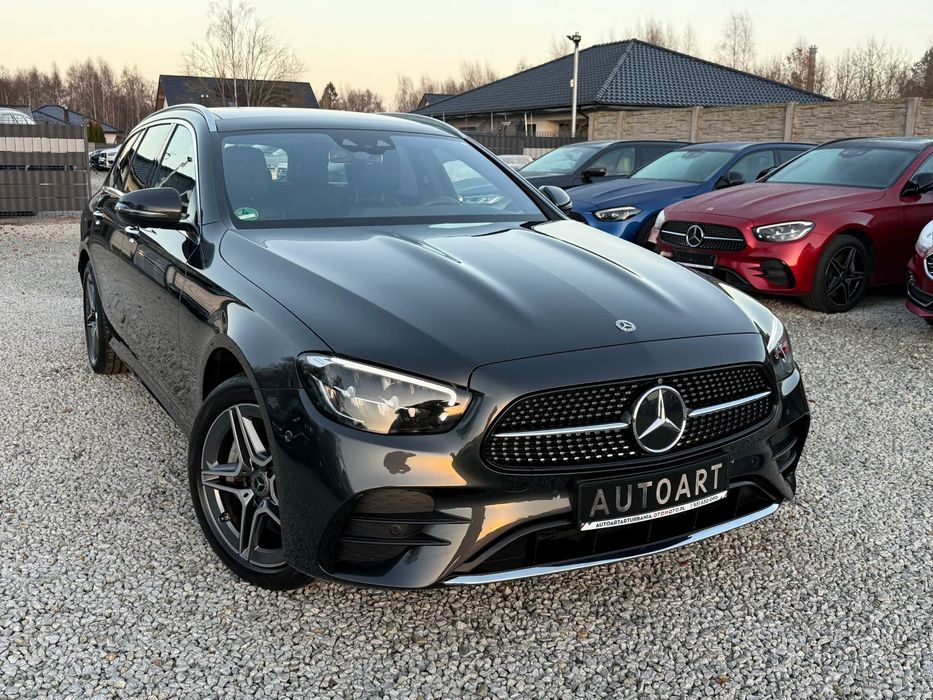 Mercedes-Benz Klasa E F-VAT 23% AMG 300 DE 4Matic Hybrid Plug in 245 KM Totalny Full Okazja
