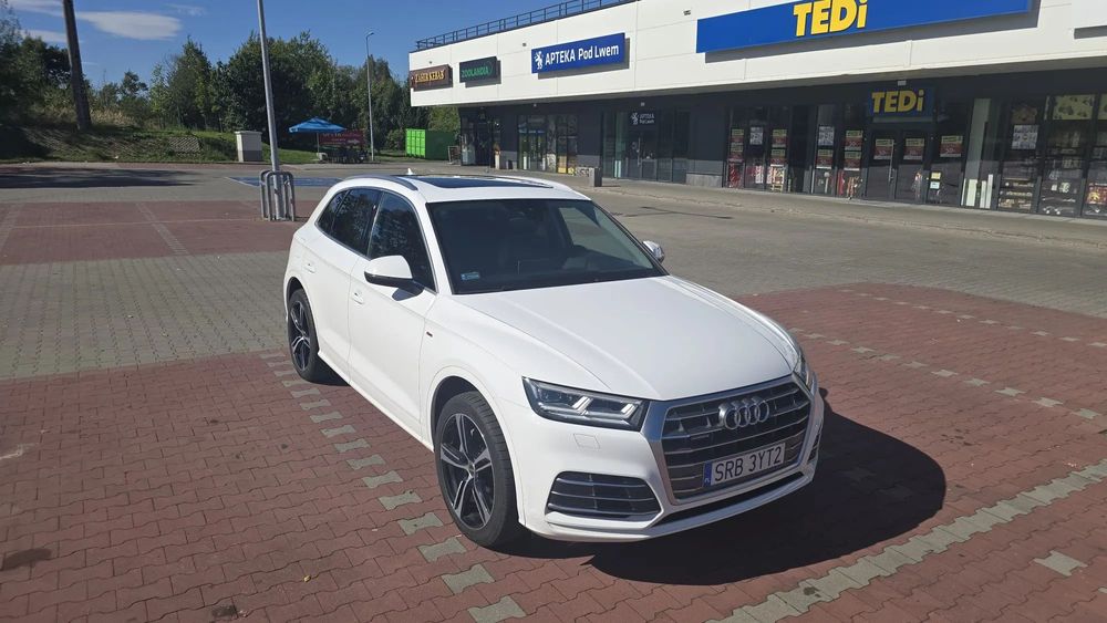 Audi Q5 Salon Polska, serwisowany, bogato wyposażony, S Line