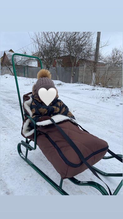 конверт з овчини в люльку або сантача