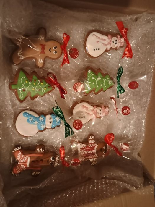 Pierniczki świąteczne, upominek