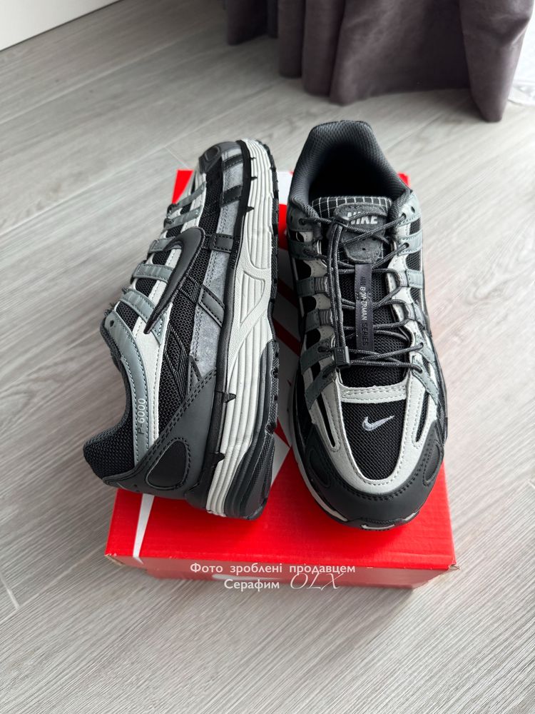 Оригинальные Кроссовки Nike P-6000 Premium Anthracite Smoke Grey