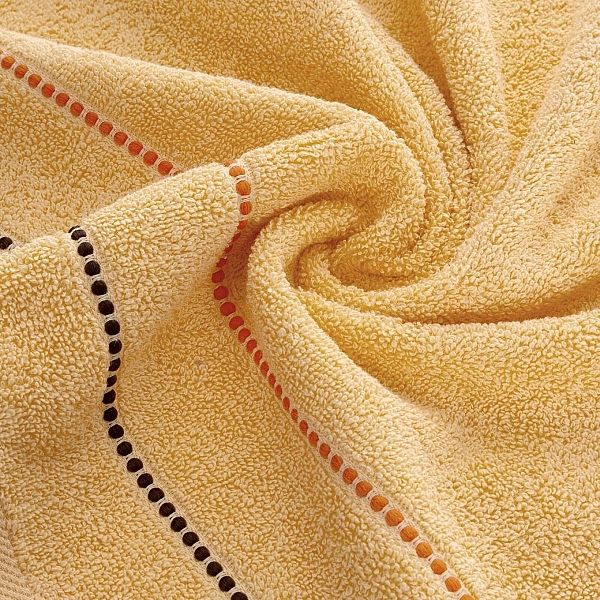 Ręcznik SUZI 70x140 Kąpielowy Bawełna Frotte Eurofirany Jasny Pomarańc
