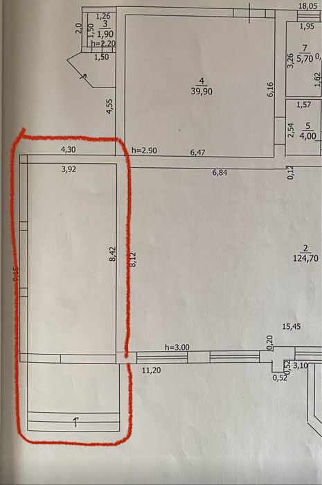 Оренда комерційного приміщення(Таращанський масив)