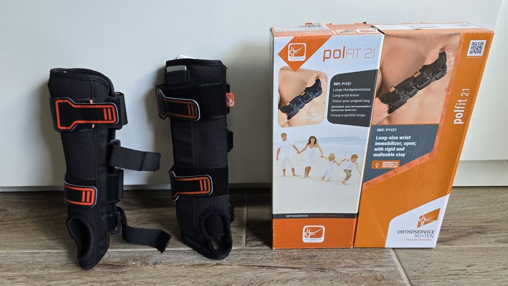 Orteza na przedramię i nadgarstek lewy rozmiar S - 2 sztuki