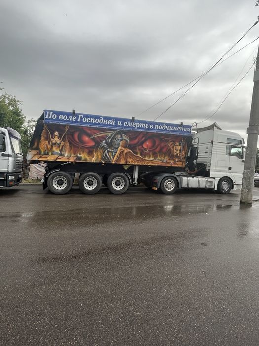 Срочно !!!є торг Ман ТГА 2007 года з причепом самосвалом