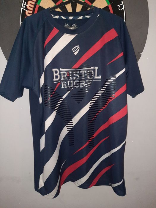 koszulka piłkarska rugby Bristol, XXL