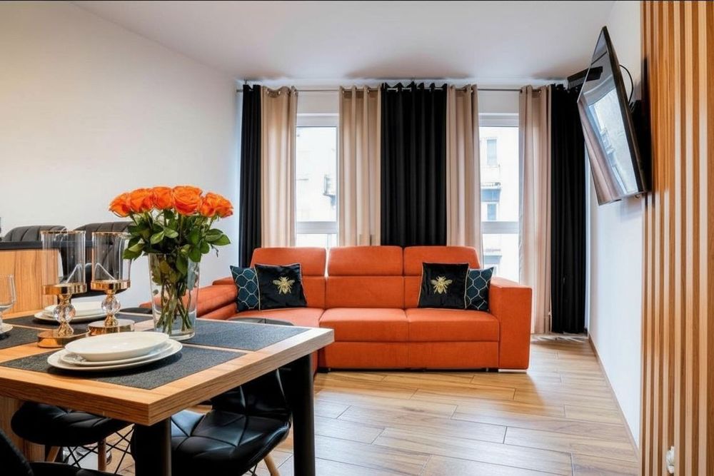 Apartament Kraków, 2 sypialnie, 2 łazienki, parking, 6 osób.