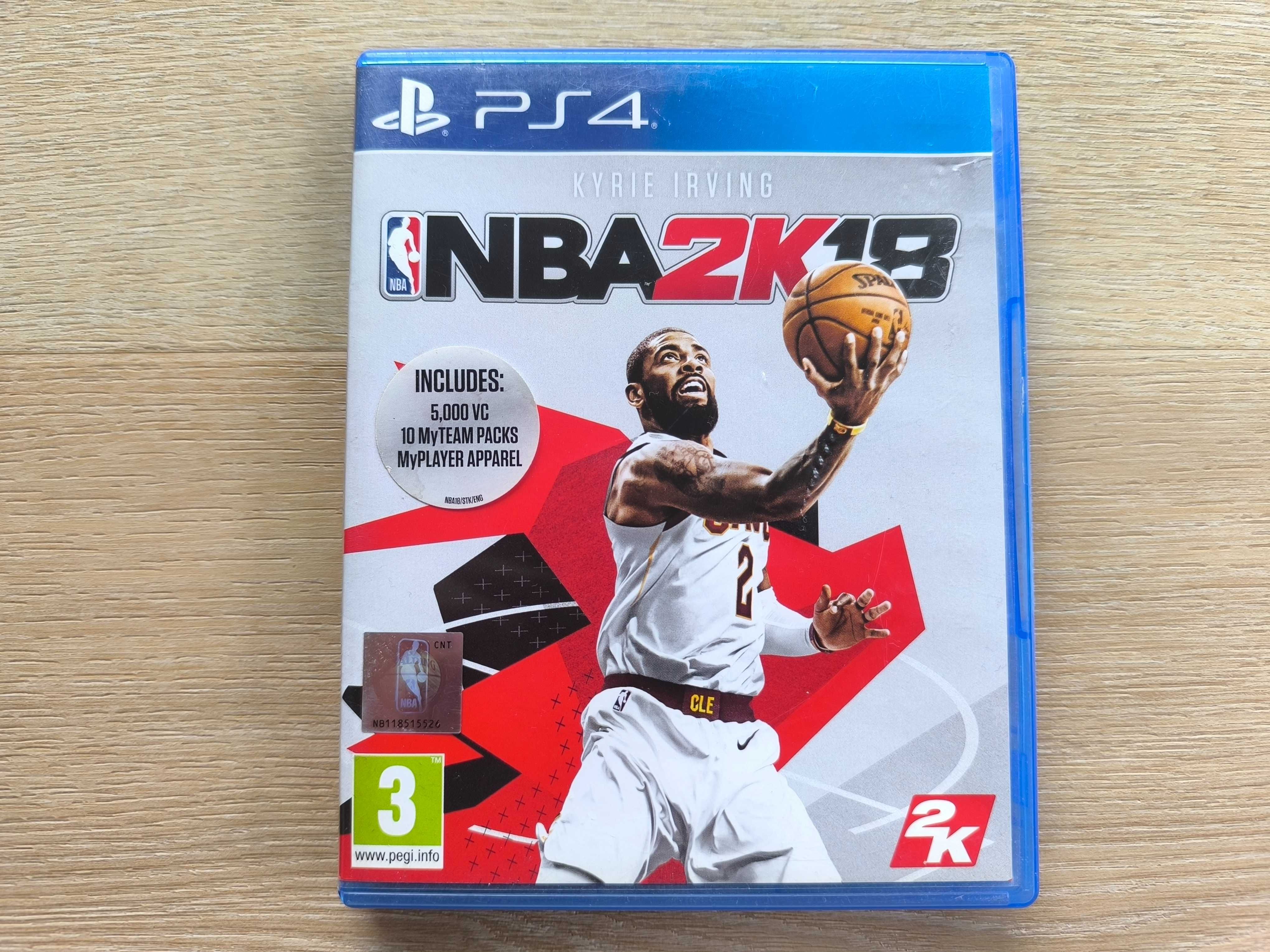 NBA 2K18 [PS4] [PS5] Gra dla 1-4 osób