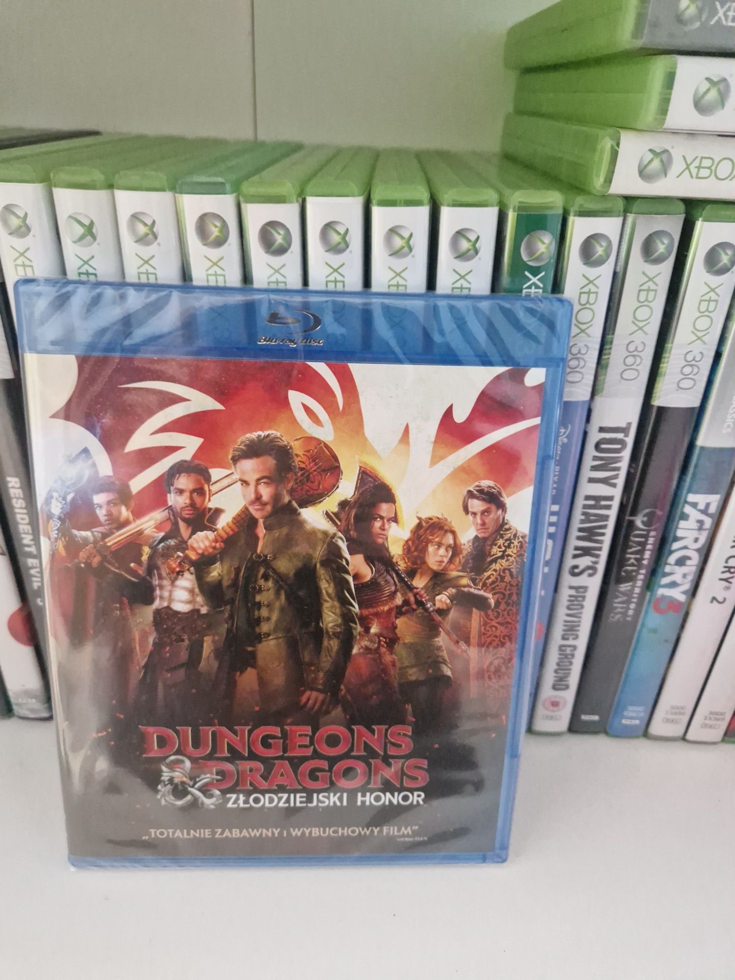 Dungeons & dragons PL nowy folia bluray