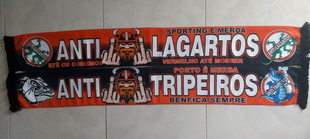 cachecol anti lagartos anti tripeiros