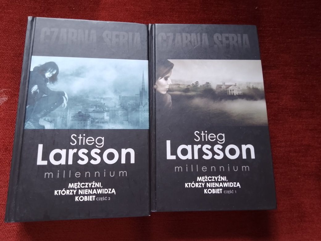 Mężczyźni którzy nienawidzą kobiet Stieg Larsson czarna seria