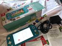 Konsola Nintendo Switch Lite edycja Animal Crossing ładny stan sprawna