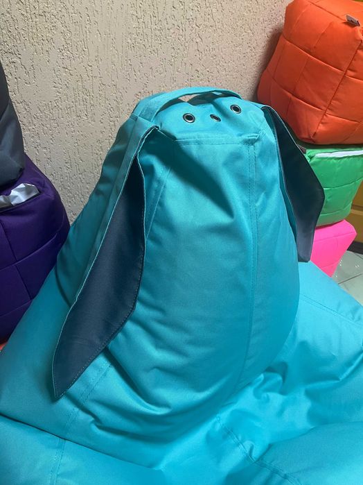 Безкаркасні крісла-мішки, пуфи. 24 кольори напряму з виробництва