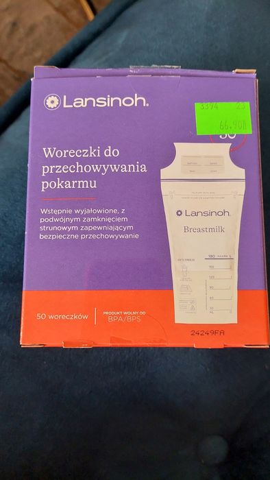 Woreczki do przechowywania pokarmu